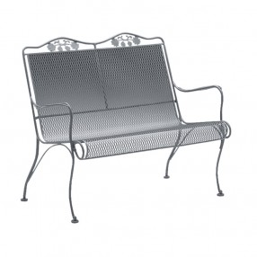 Woodard Briarwood High Back Love Seat with Optional Seat Cushion