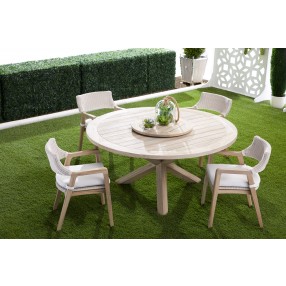 Essentials For Living Lucia Outdoor Arm Chair - Lifestyle 2