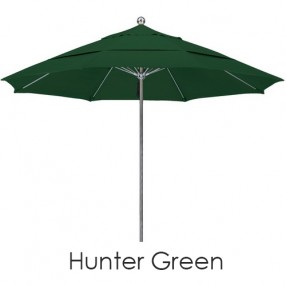 California Umbrella 11'S Steel SinglePole FGlass Ribs M Umbrella DV Anodized - Olefin