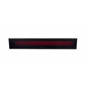 BROMIC PLATINUM SMART-HEAT ELECTRIC 3400W Black/White Heater, Front Angle