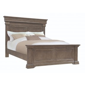 Madison Ridge Brown California King Panel Bed-1
