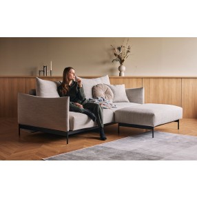 Innovation Living Malloy Sofa Bed - Kenya Gravel - Lifestyle 1