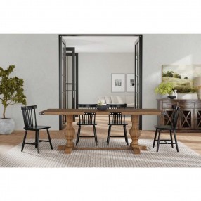 Manchester Dining Table, Natural - Lifestyle