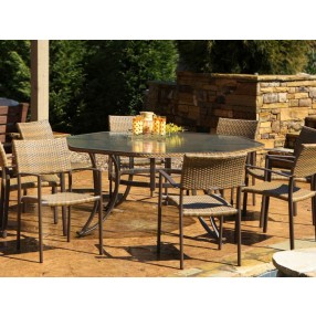 Tortuga Outdoor Maracay Dining Chair- Lifestyle