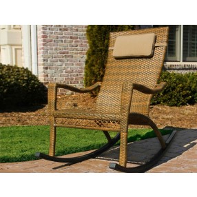 Tortuga Outdoor Maracay Rocking Chair With Head Cushion