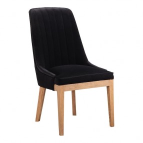 Moe's Home Collection Mia Dining Chair - Set of 2 - Black - Perspective