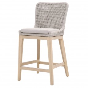 Essentials For Living Mesh Outdoor Counter Stool - Front Side Angle