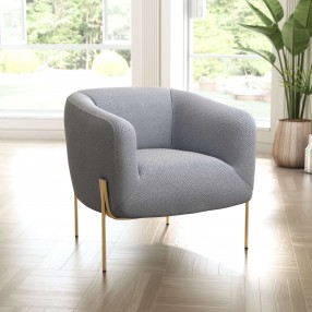 Micaela Armchair Gray - Lifestyle