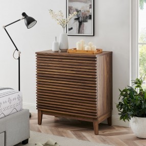 Modway Render Large 3-Drawer Nightstand