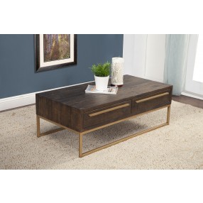 Alpine Furniture Monterey Coffee Table - Lifestyle