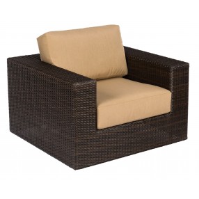 Woodard Montecito Swivel Lounge Chair - Angled