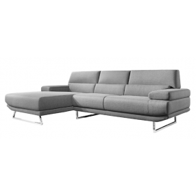 Jenn Sectional Dark Grey Left
