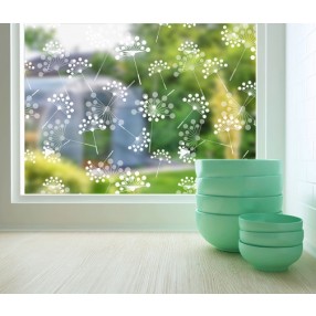 Odhams Press Dandelion Sheer Adhesive Window Film