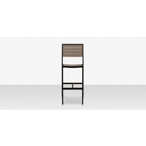 Source Furniture Napa Aluminum Stackable Bar Side Chair