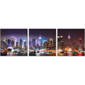J&M Furniture Acrylic Wall Art New York | SH-71051ABC