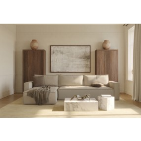 Innovation Living Newilla Sofa Bed Lounger with Standard Arms 257 - Adario, Taupe