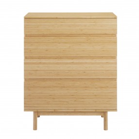 Greenington Monterey 4 Drawer High Chest, Wheat - Front Angle