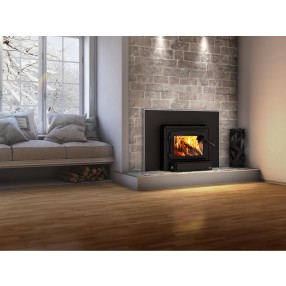 Osburn Stoves 2000 Wood Insert with Heat Activated Variable Speed Blower - Lifestyle 1