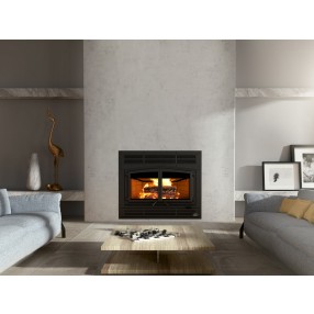 Osburn Stoves Horizon Fireplace w/ Heat Activated Variable Speed Blower - Lifestyle 