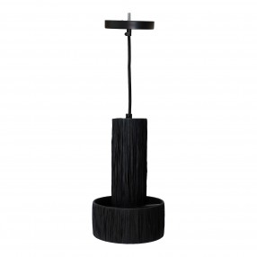 Moe's Home Collection Shine Pendant Lamp - Black - Front Angle