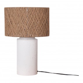 Moe's Home Collection Aine Table Lamp - Natural - Front Angle