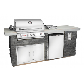 Bull BBQ Outdoor Kitchen - Angled View 