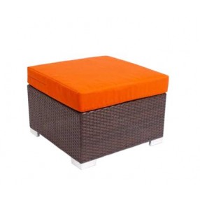 Aruba Ottoman Java Wicker - No Cushion