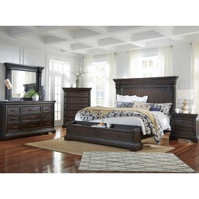 Pulaski Furniture Caldwell Mirror Bedroom View