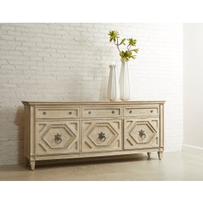 Pulaski Furniture 3-Door Entertainment Console with Storage Drawers