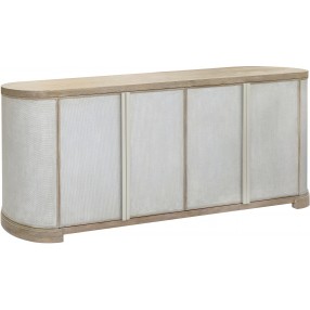 Pulaski Furniture Modern 4 Door Credenza