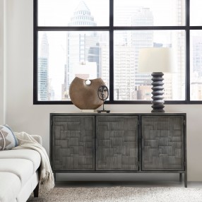 Pulaski Furniture 3-Door Metal Sideboard