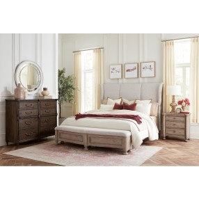 Pulaski Furniture Higgins Street Upholstered Bed