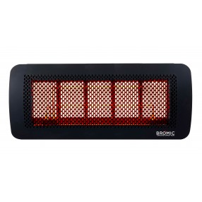 Bromic Tungsten Smart-Gas 500 Radiant Heat Patio Heater, Front Angle