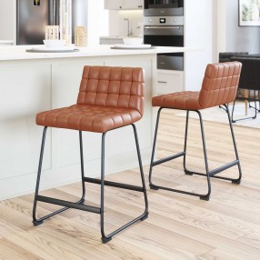 Pago Counter Stool in Brown - Lifestyle 1