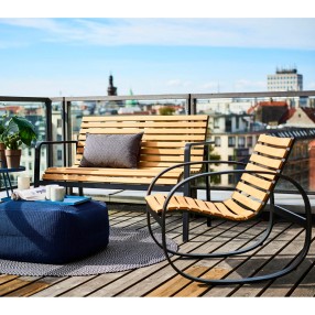 Cane-Line Parc bench 