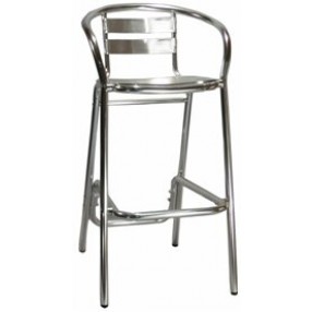 H&D Seating All Aluminum Patio Barstool