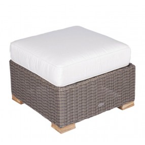Royal Teak Sanibel Wicker Ottoman