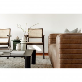 Moe's Home Collection Grace Accent Table in Green Marble - Lifestyle