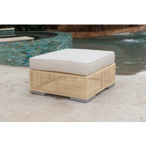 Panama Jack Outdoor Austin Ottoman 