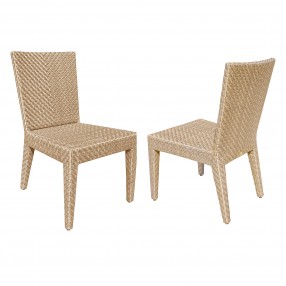Panama Jack Outdoor Austin Dining Side Chairs