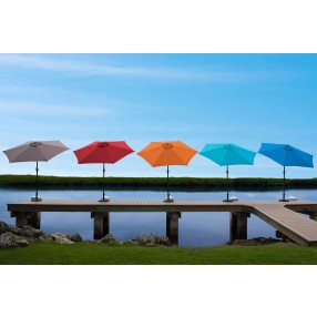Panama Jack Outdoor 9 Ft Alum Patio Umbrella W/Crank