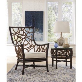 Panama Jack Sunroom Trinidad 2-Piece Occasional Chair Set with Cushions Room View