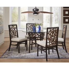 Panama Jack Sunroom Trinidad 6-Piece Dining Set with Cushions- Room View