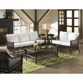 Panama Jack Sunroom Bora Bora 5-Piece Living Set with Cushions Room View