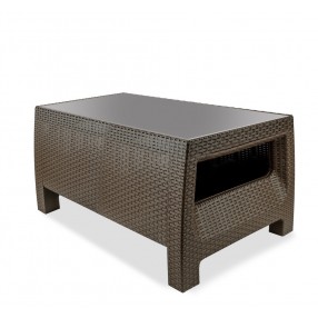Hospitality Rattan Patio Plastique Lounge Chair 