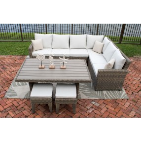 Hospitality Rattan Patio Spanish Wells 2-Piece Sectional