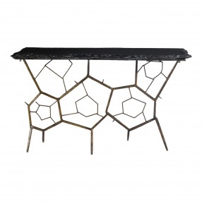 Moe's Home Collection Nate Slate Console Table - Front Angle