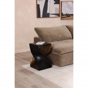 Moe's Home Collection Twist Accent Table - Black - Lifestyle