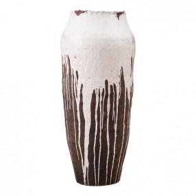 Moe's Home Collection Randis White Washed Vase