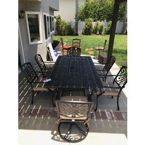 Bridgetown 7-Piece Dining Set - RCDTDY8444-BT2 - Long Side